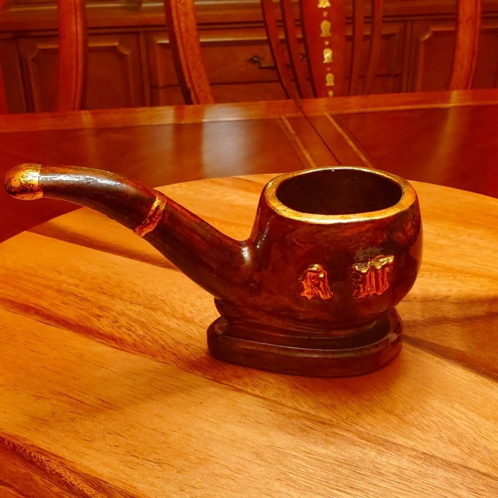 PIPE SHAPED ASHTRAY 1970s